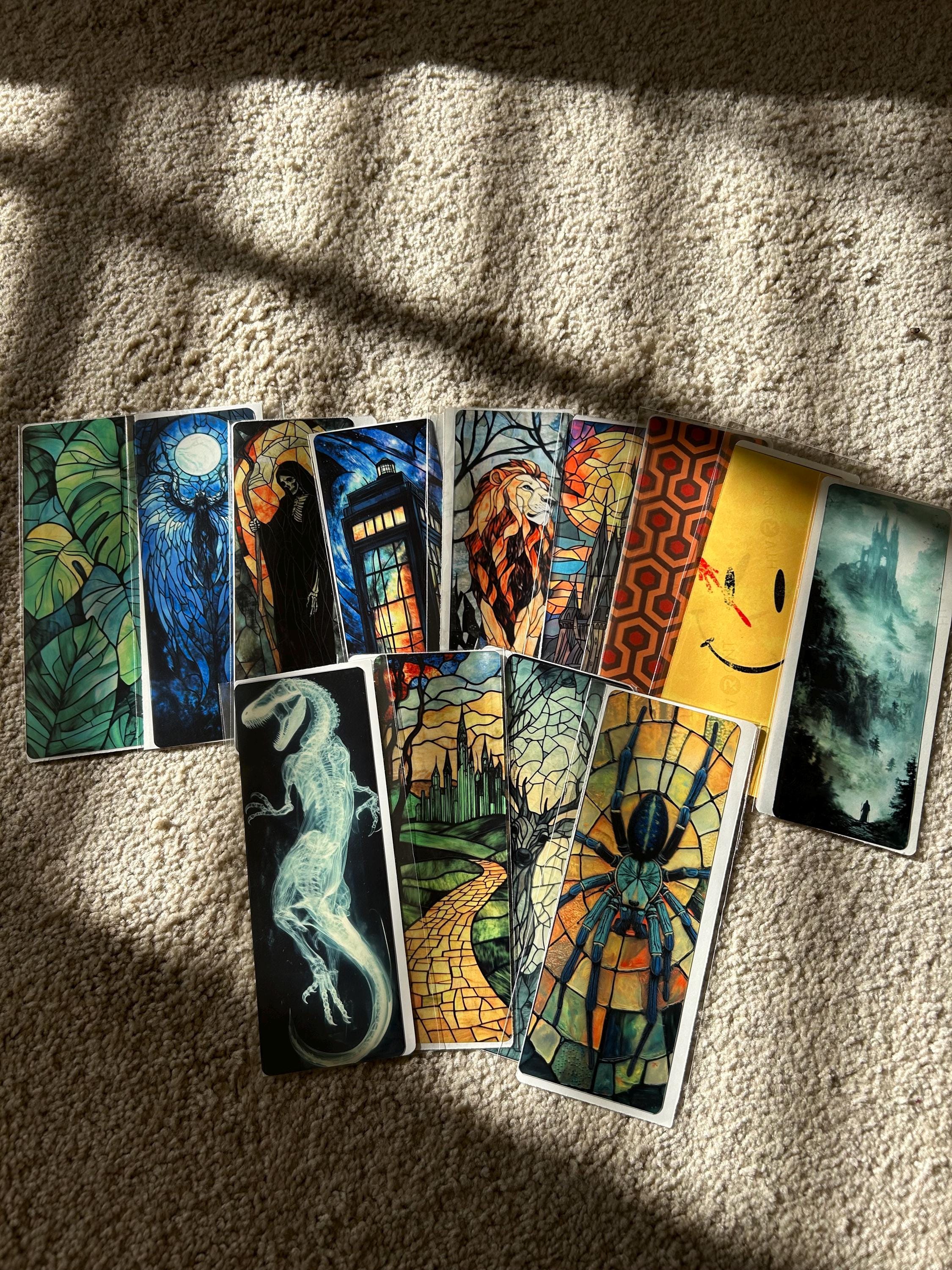 Stained Glass Fox Bookmark