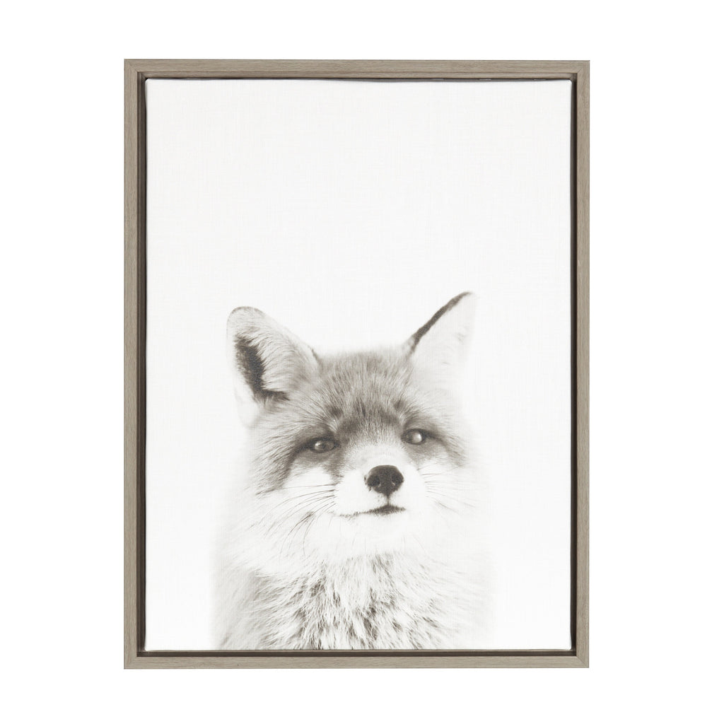 Fox Portrait by Simon Te Tai