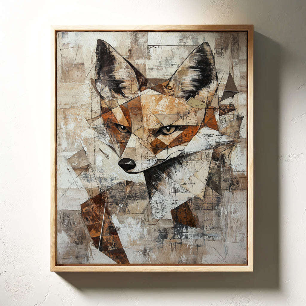 Rustic Fox Portrait