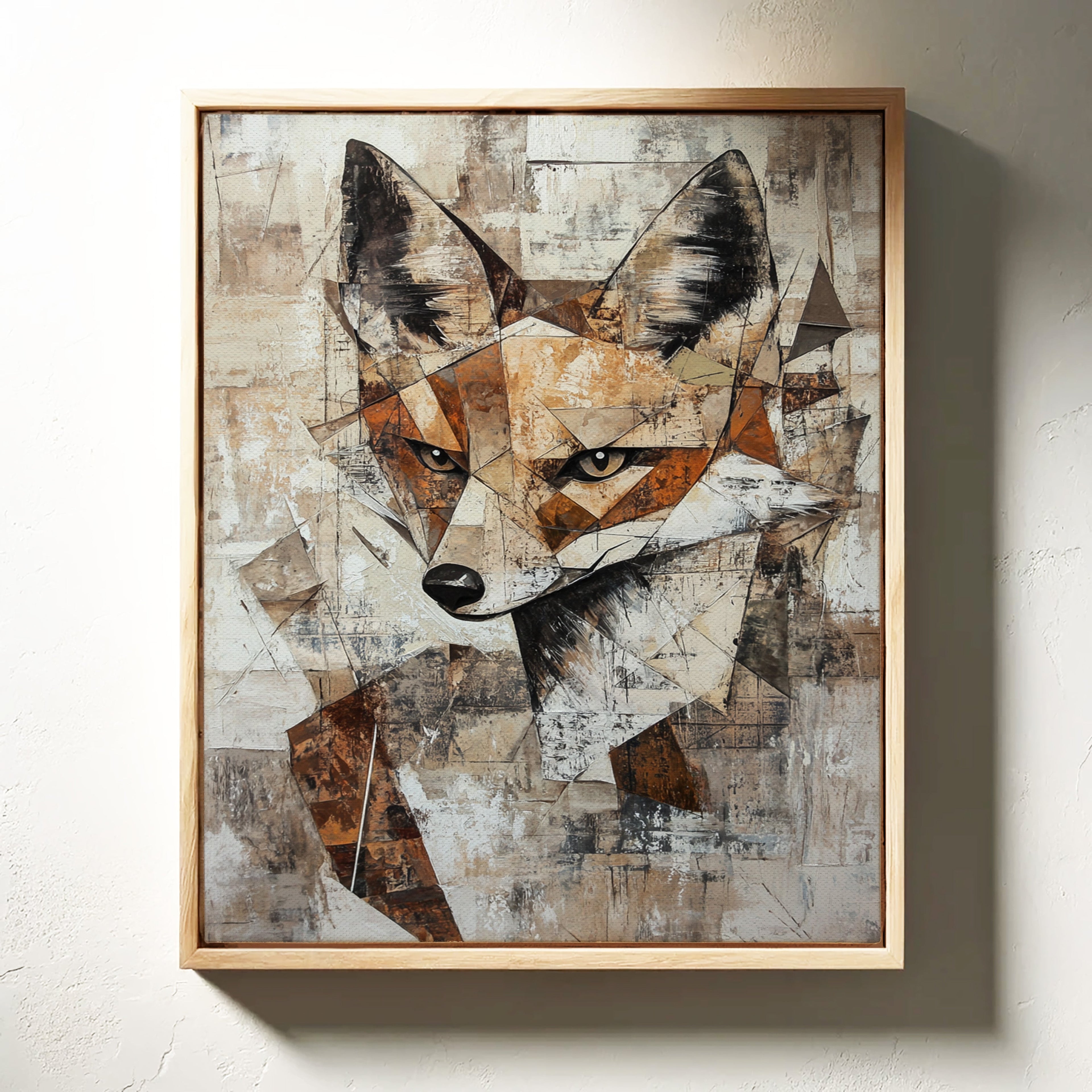 Rustic Fox Portrait