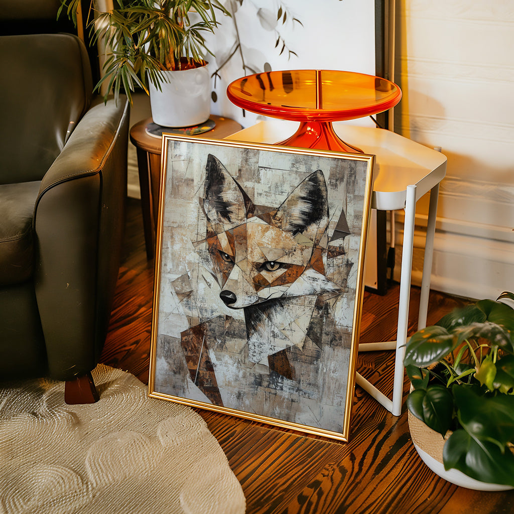 Rustic Fox Portrait