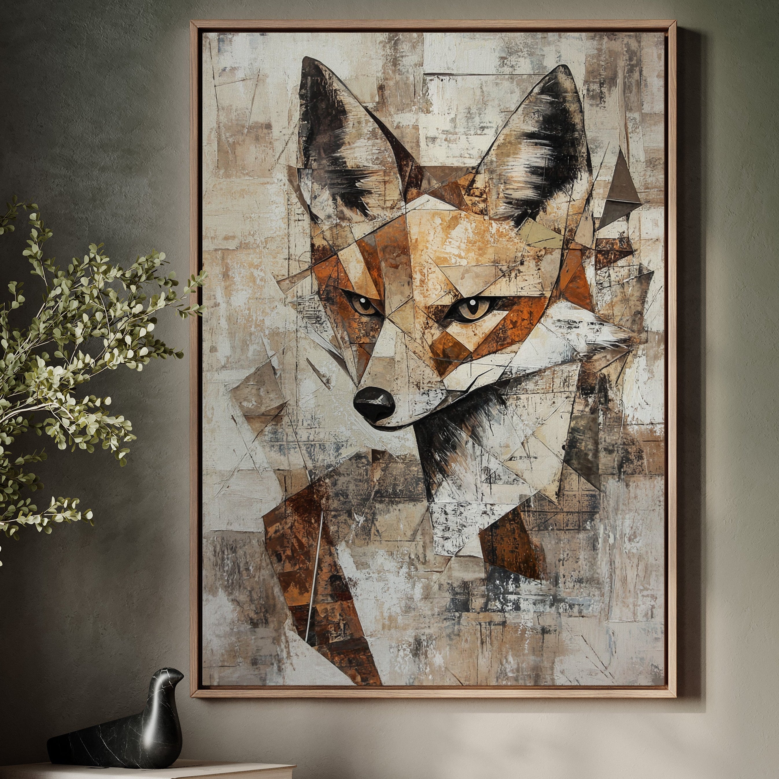 Rustic Fox Portrait
