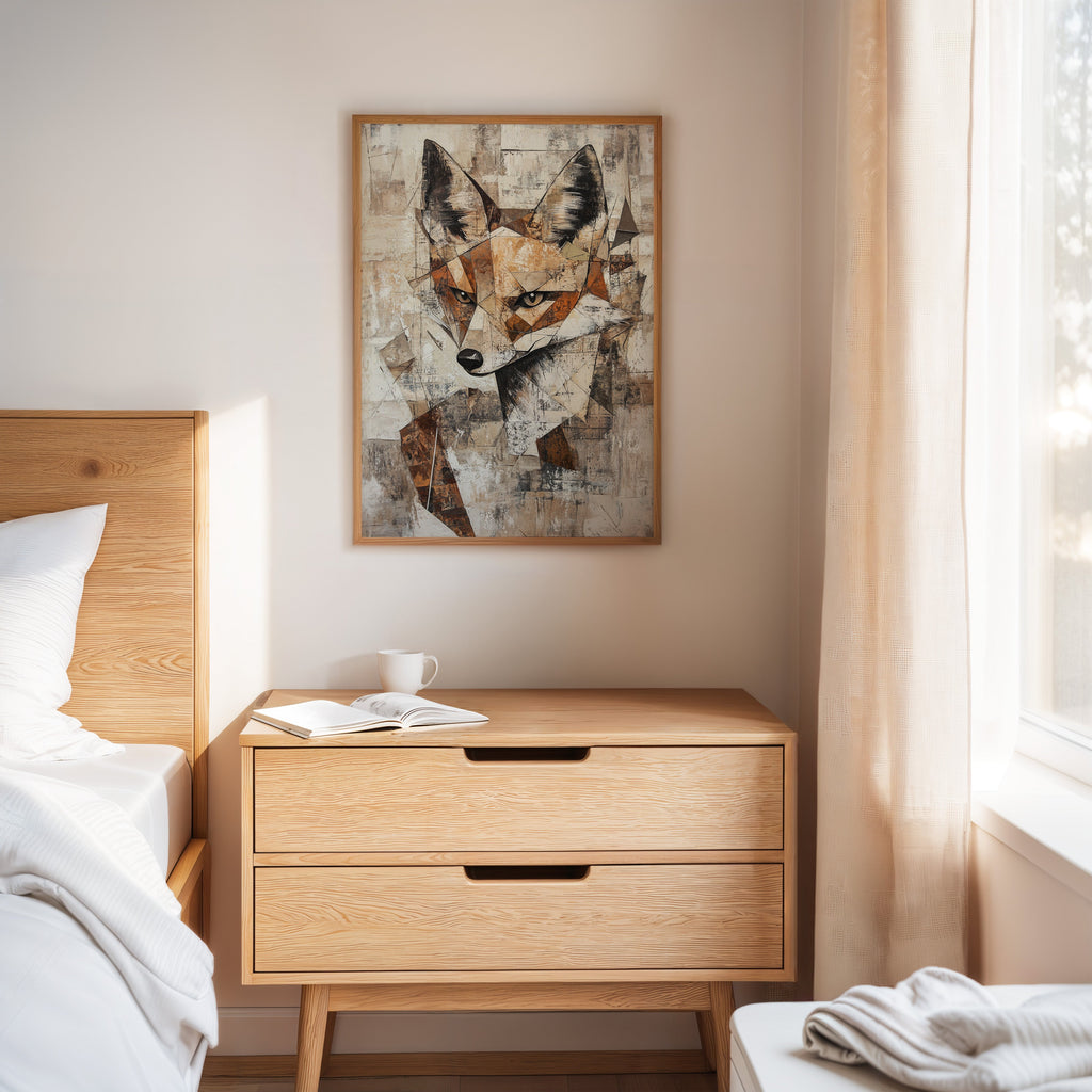 Rustic Fox Portrait
