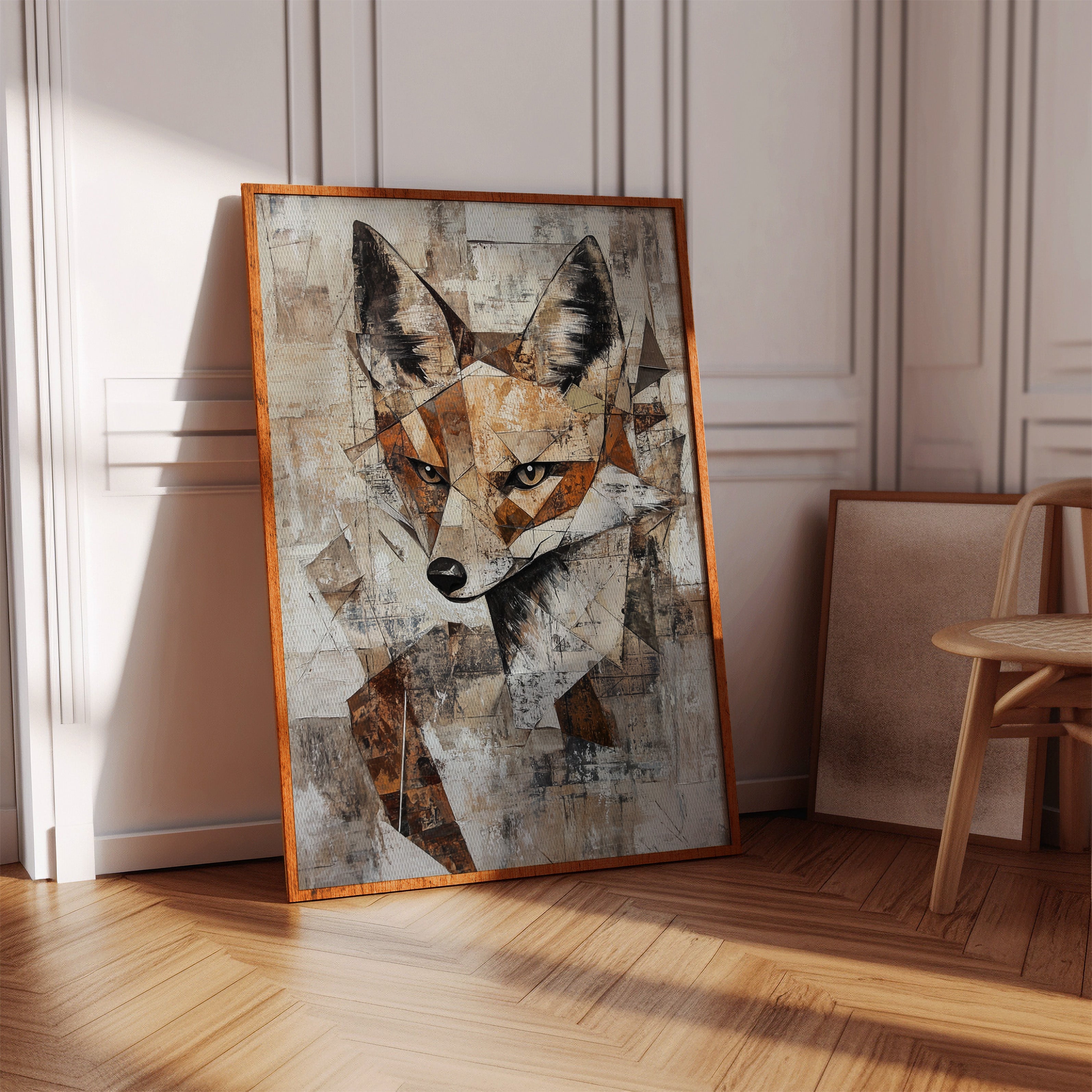 Rustic Fox Portrait
