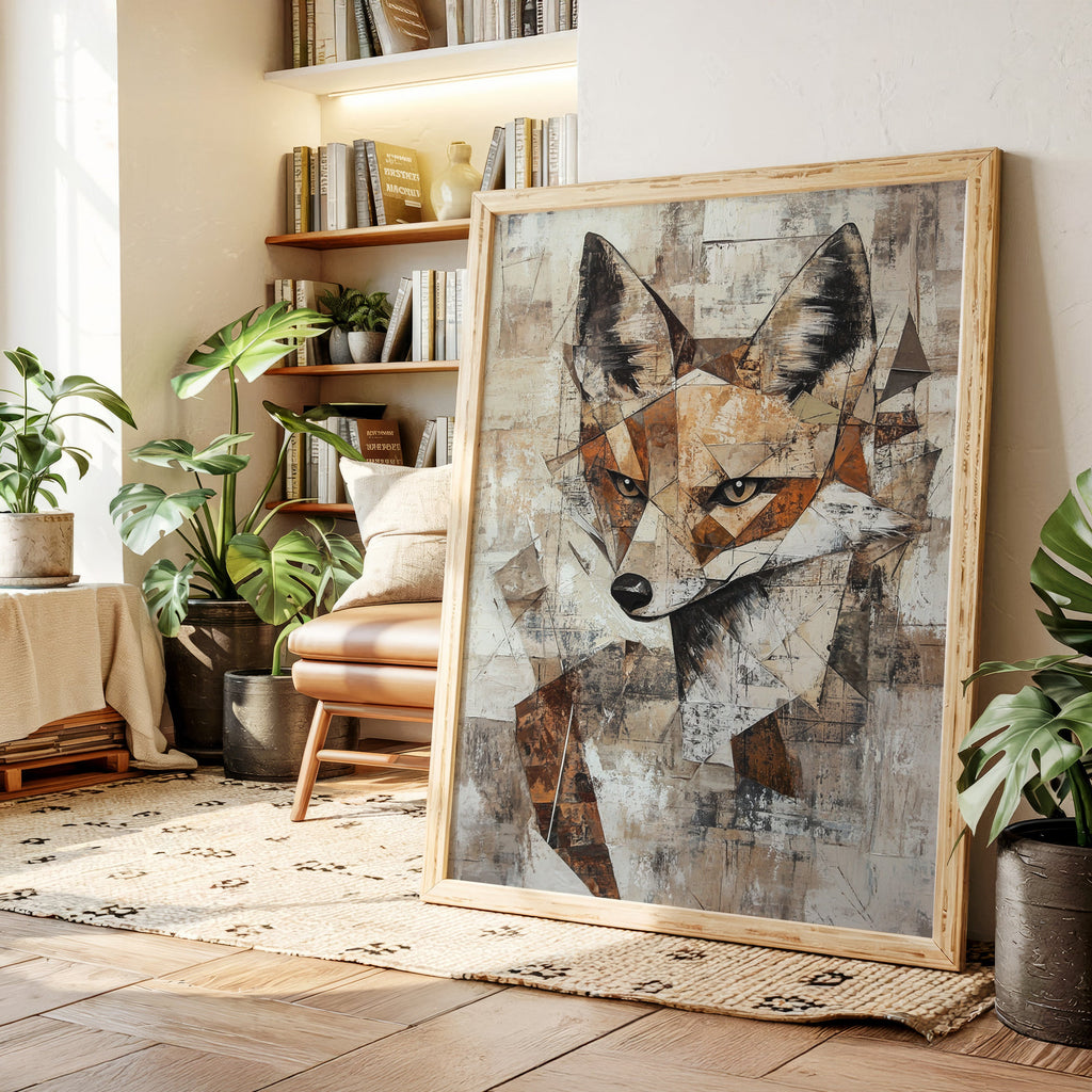 Rustic Fox Portrait