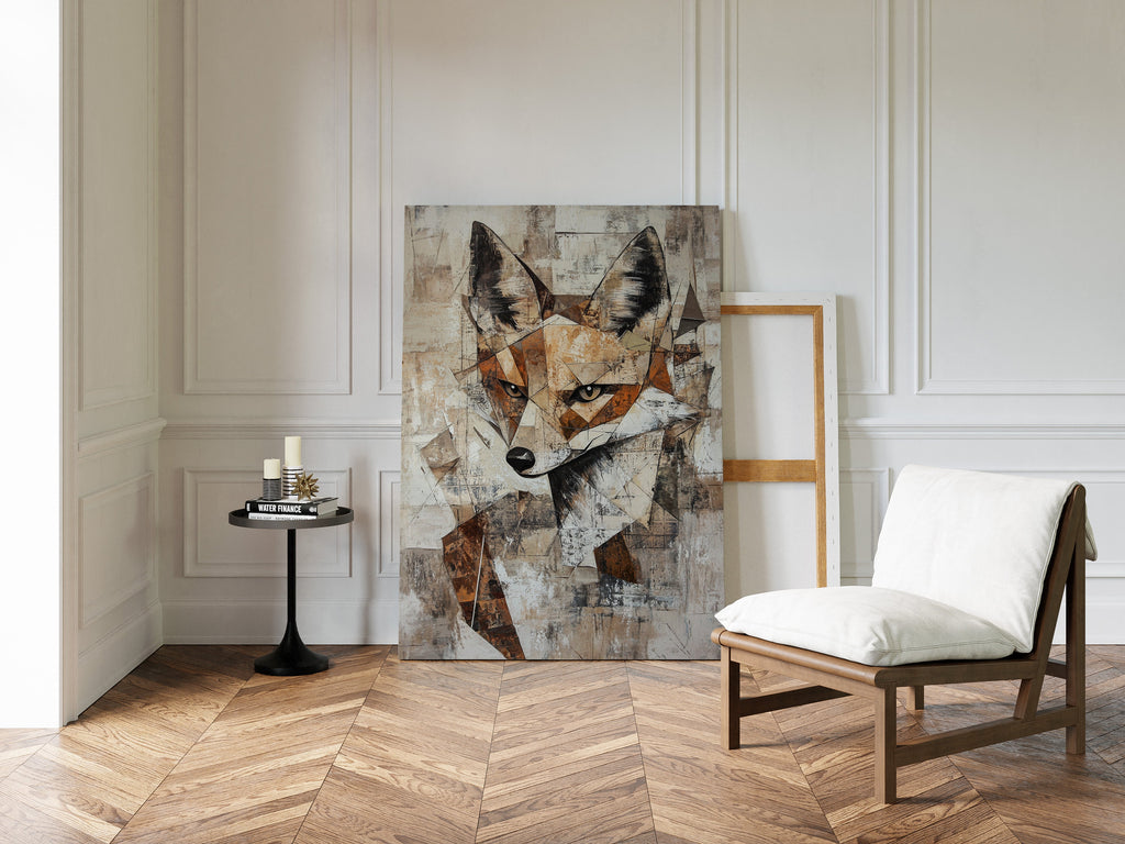 Rustic Fox Portrait