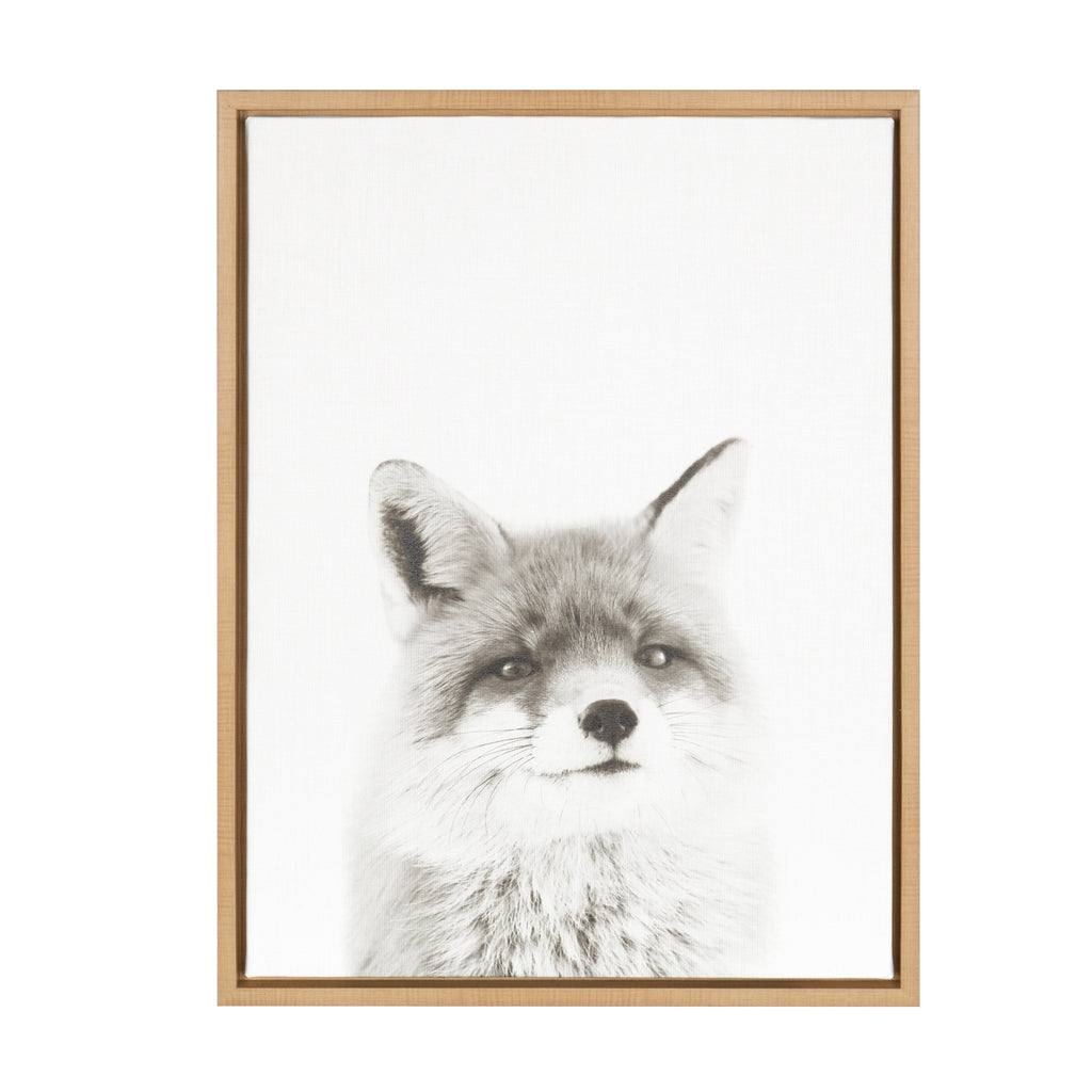 Fox Portrait by Simon Te Tai