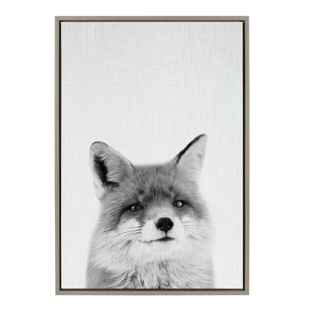Fox Portrait by Simon Te Tai