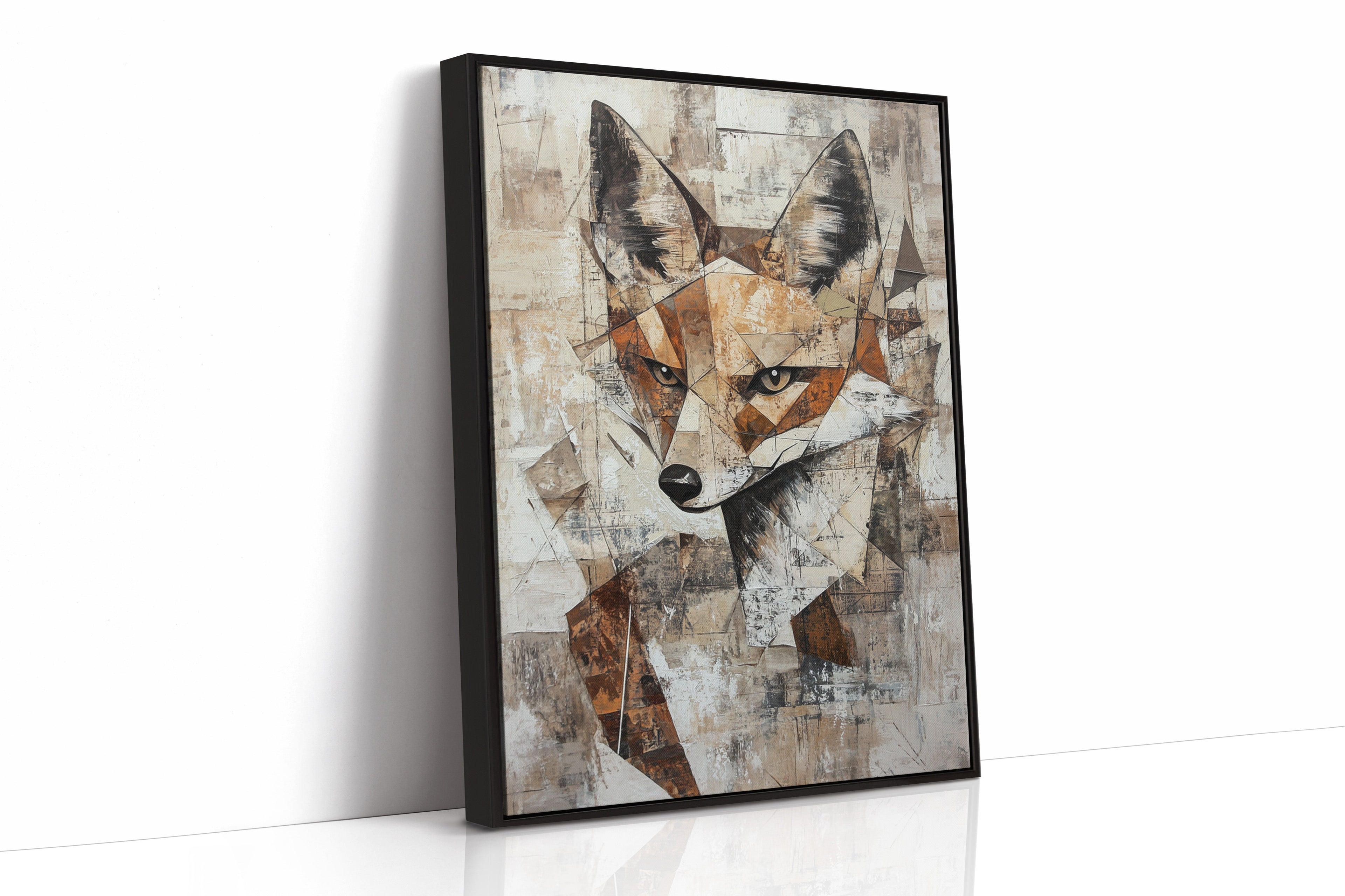 Rustic Fox Portrait