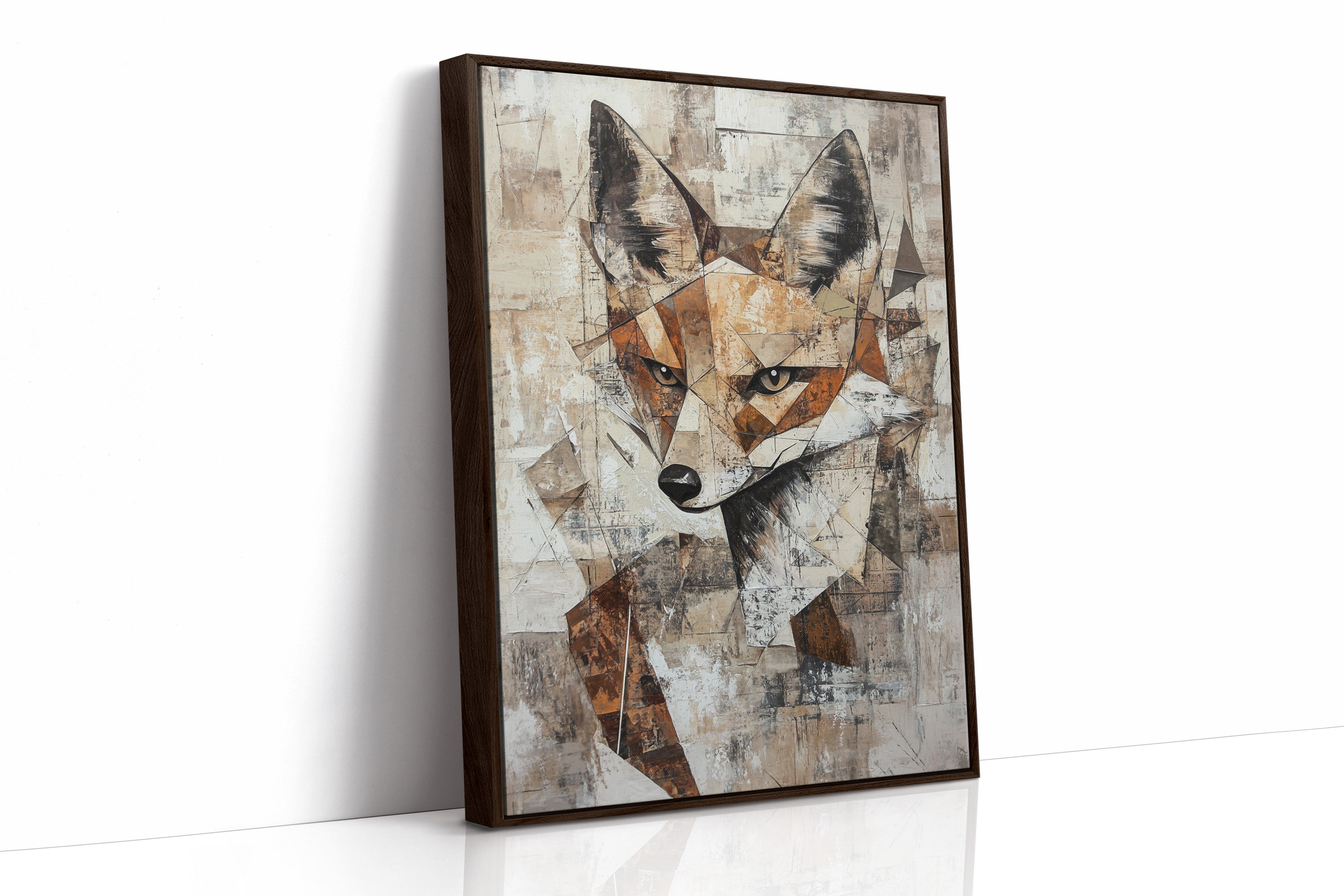 Rustic Fox Portrait