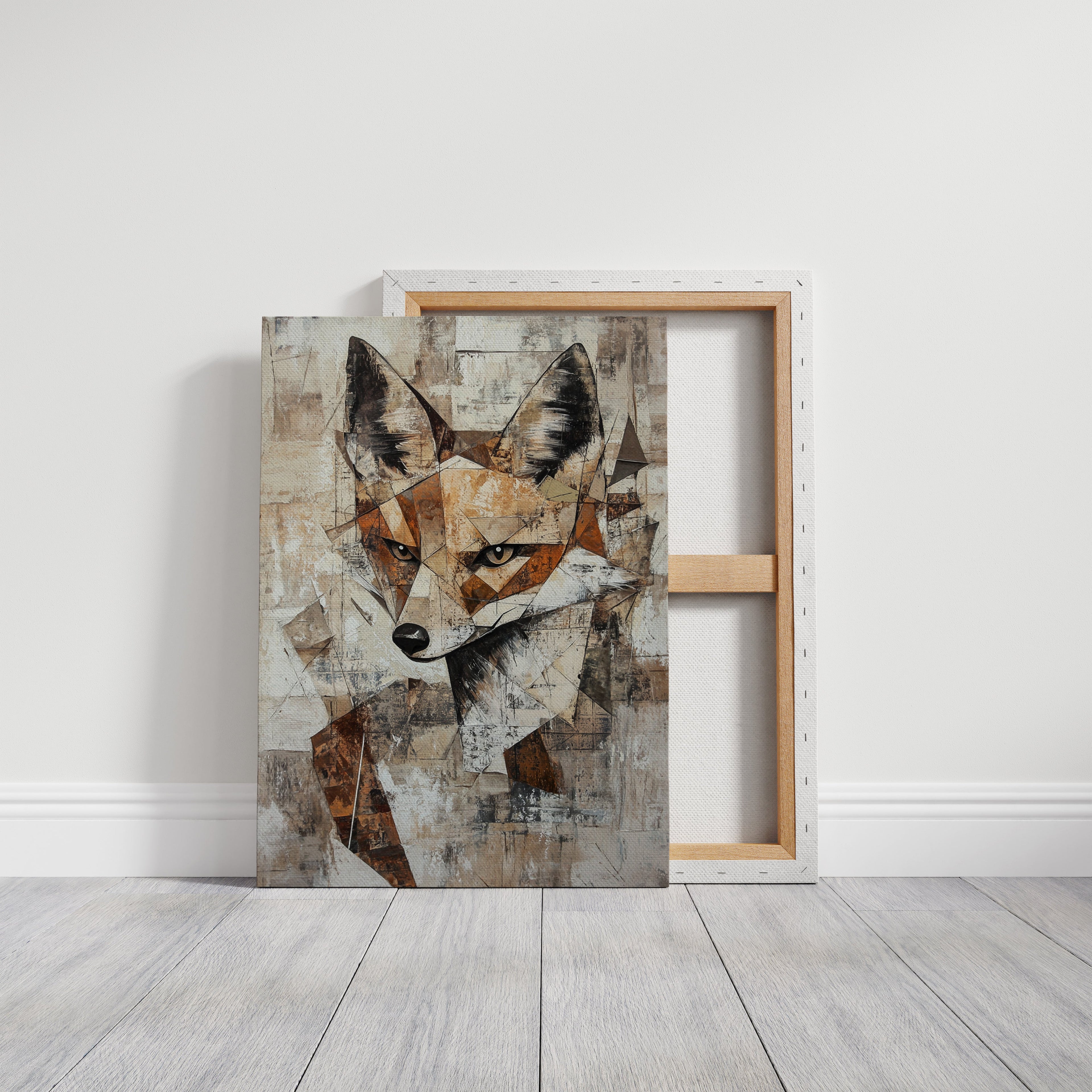 Rustic Fox Portrait