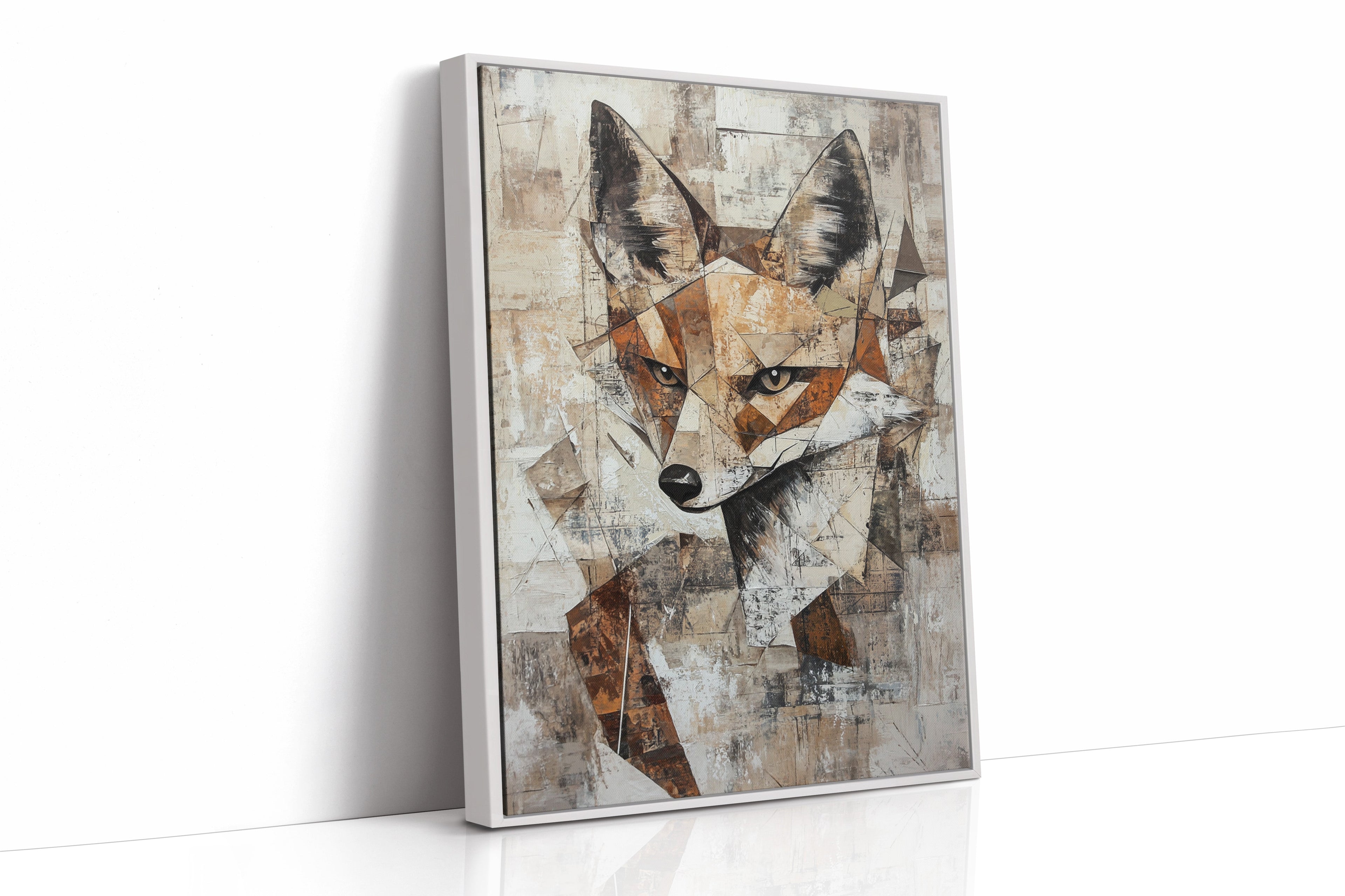 Rustic Fox Portrait