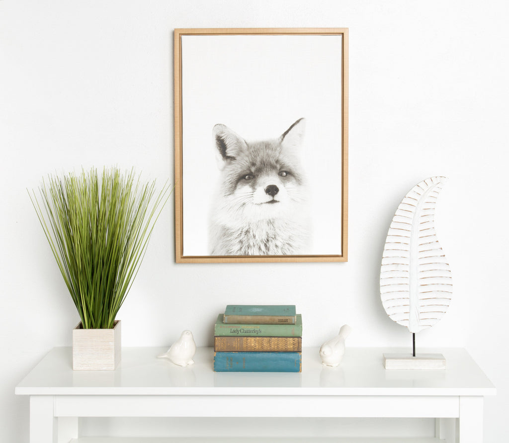 Fox Portrait by Simon Te Tai